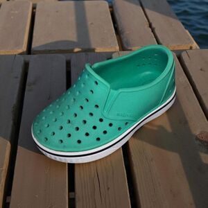 Toddler Infant Native Miles Neon Green Sneakers Size C6